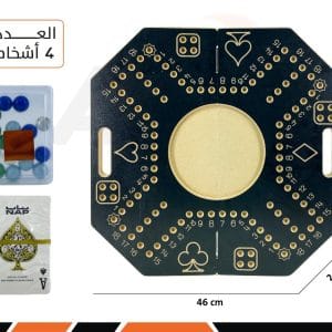 جاكارو وسط مطبق مرقم