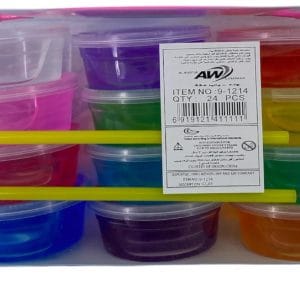 صلصال ملون عدد12 حبة